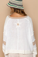 Load image into Gallery viewer, Star Knit Sweater - Ivory
