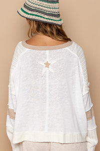 Star Knit Sweater - Ivory