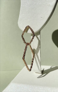 Diamond Link Earrings