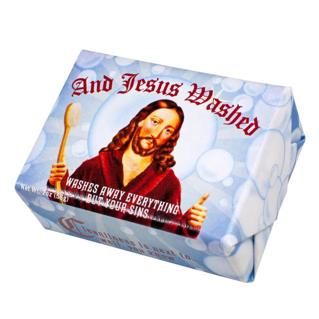 and Jesus Washed Soap