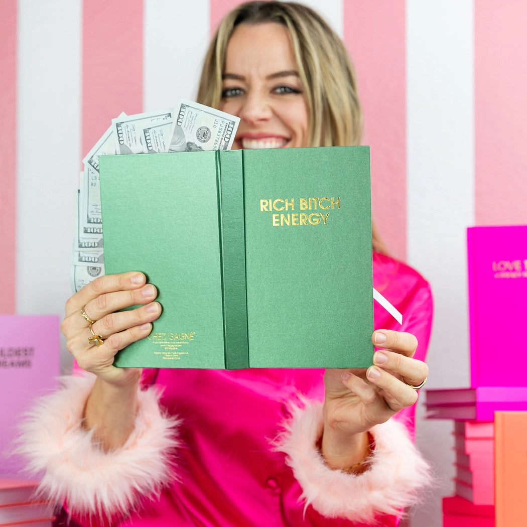 Rich Bitch - Hardcover Daily Journal