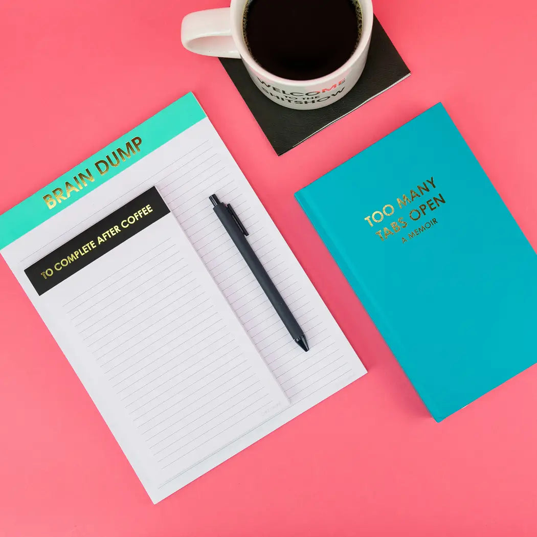 Too Many Tabs Open - Hardcover Daily Journal