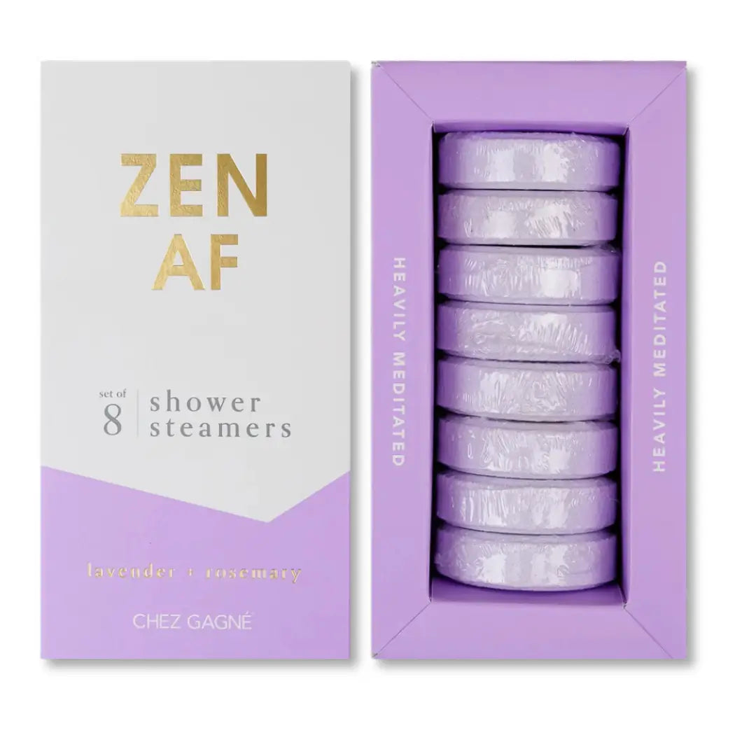 Zen Af - Aromatherapy Shower Steamers - Lavender - Set of 8