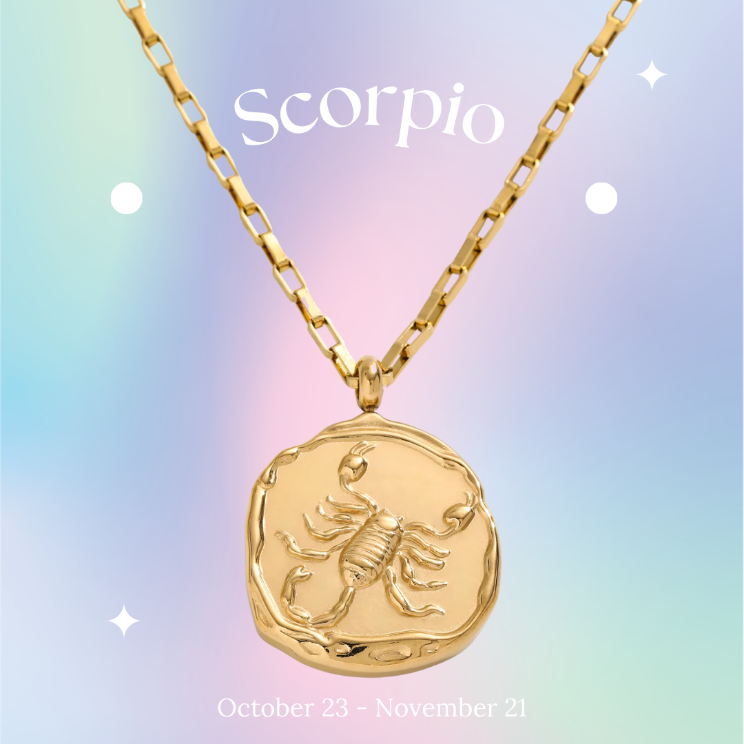 Zodiac Wax Seal Necklace