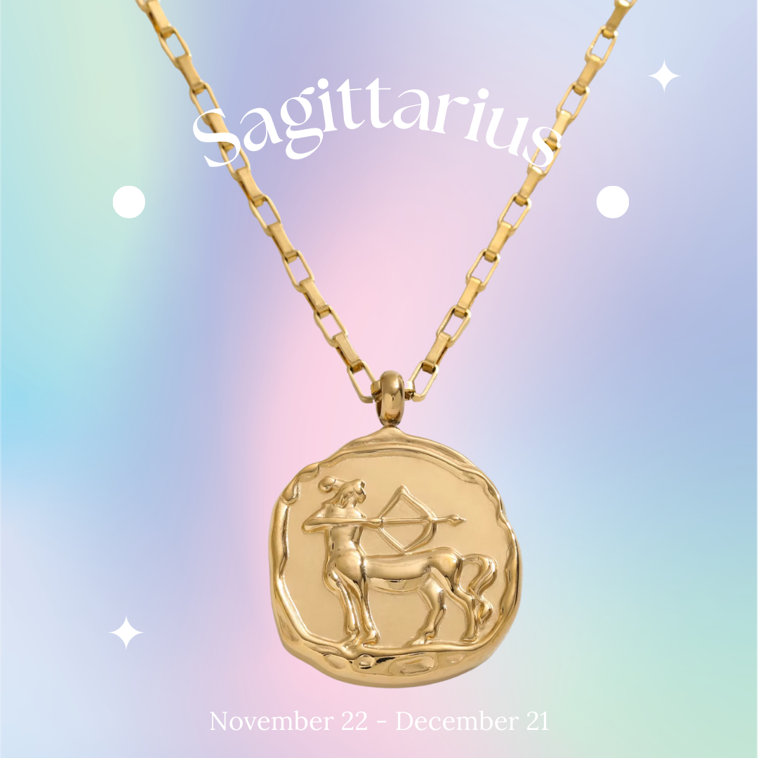 Zodiac Wax Seal Necklace
