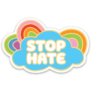 Stop Hate Sticker