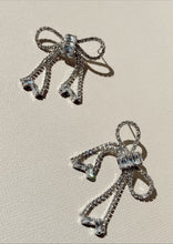 Load image into Gallery viewer, Sparkly Bow Earrings
