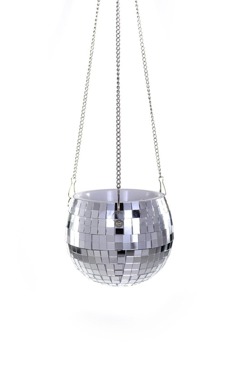 Disco Ball Planter Small