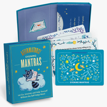 Load image into Gallery viewer, Affirmators!® Mantras (Evening) Nightly Affirmation Cards
