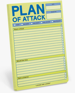 Plan of Attack Pad (Pastel Version)