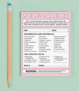 Self-Care Rx Nifty Note