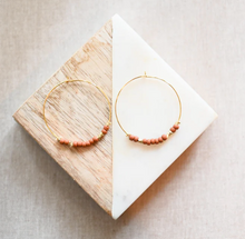 Load image into Gallery viewer, Morse Code Earrings - LOVE
