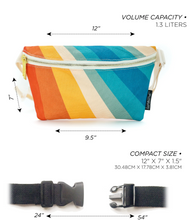 Load image into Gallery viewer, Retro Rainbow Fanny Pack
