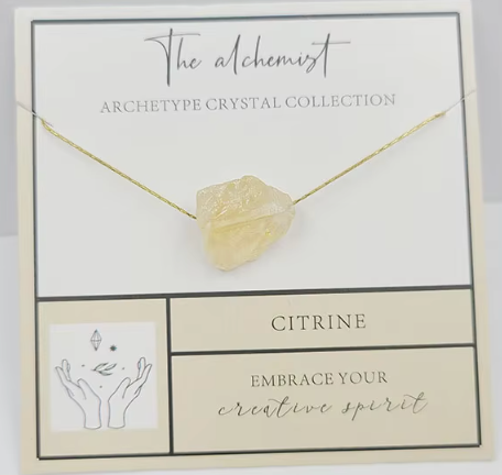 Raw Gemstone Archetype Necklace
