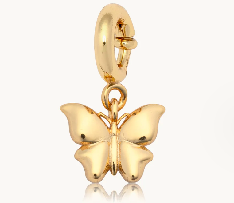 LWP Puffy Butterfly Charm
