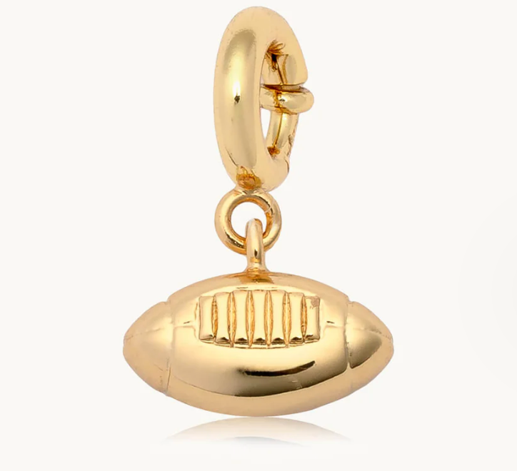 LWP Football Charm