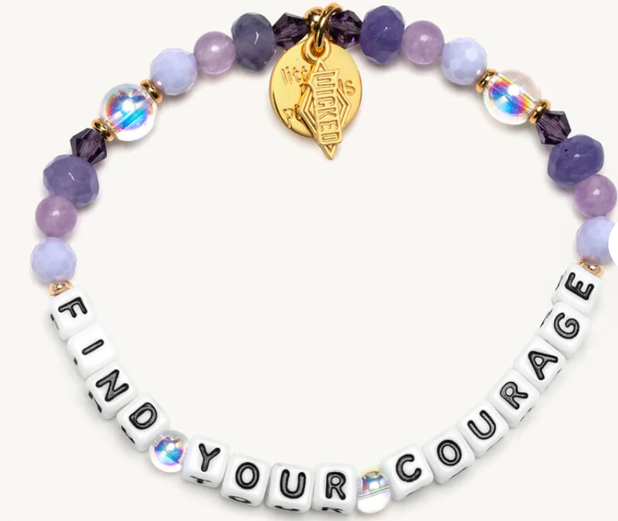 LWP. Find Your Courage Emerald Spell Bracelet - Wicked M/L