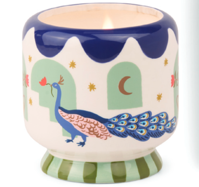 A DOPO "Peacock" Candle