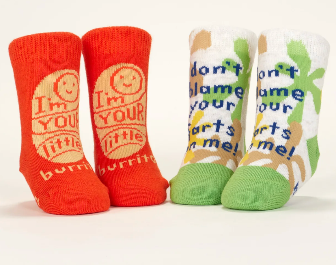 Blue Q Baby Socks