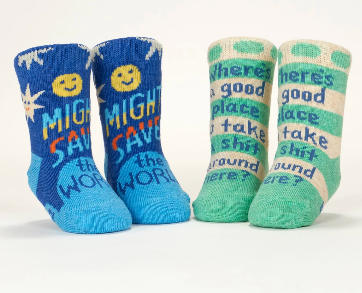 Blue Q Baby Socks