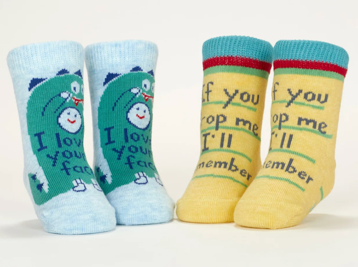 Blue Q Baby Socks
