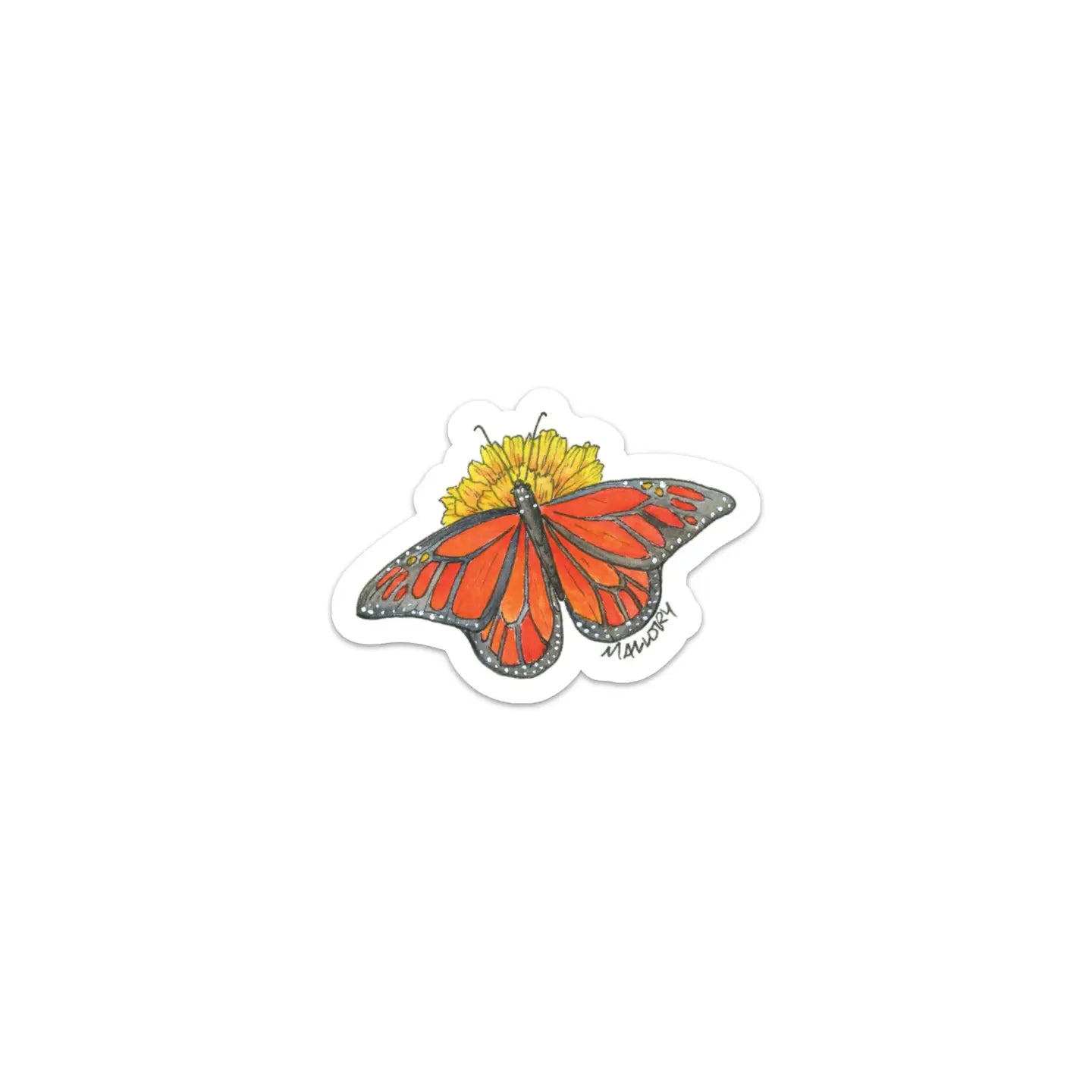 Monarch Butterfly Sticker