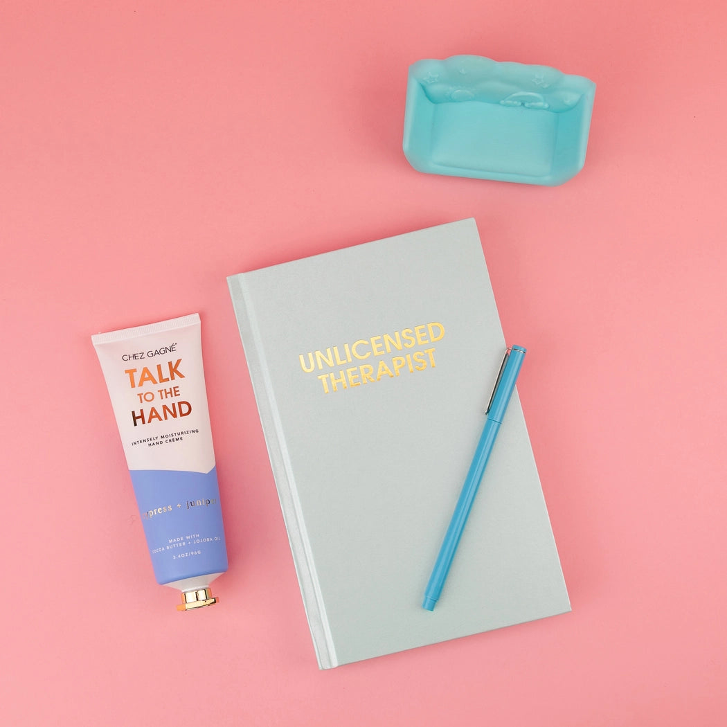 Unlicensed Therapist - Hardcover Daily Journal