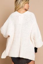 Load image into Gallery viewer, Boxy Knit Cardigan - Cream

