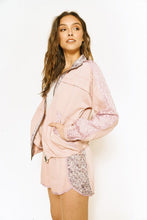 Load image into Gallery viewer, Blush &amp; Lavender Track Jacket
