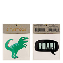 Load image into Gallery viewer, Dinosaur Tattoo
