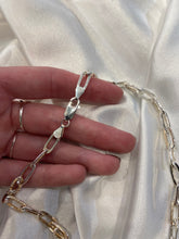 Load image into Gallery viewer, Sterling Silver Paperclip Chains
