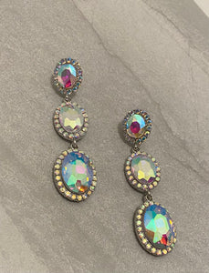 Iridescent Drop Earrings