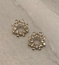 Load image into Gallery viewer, Crystal Wreath Earrings
