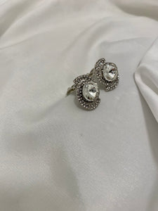 Sparkly Clip On Earrings