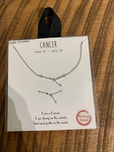 Load image into Gallery viewer, Cancer Constellation Necklace
