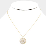 Leo Coin Necklace
