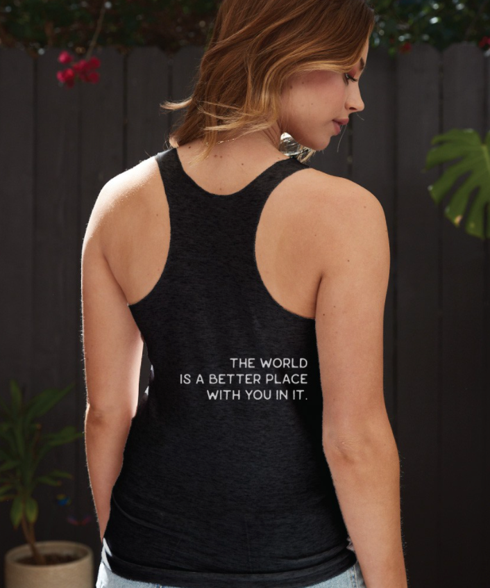 The World is a Better Place - Vintage Black