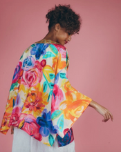 Load image into Gallery viewer, Floral Frenzy Printed Design Jacket
