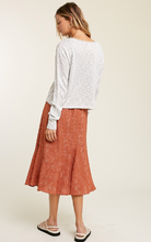 Load image into Gallery viewer, Sheer Relaxed Crop Knit Sweater - Silver
