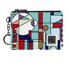 Load image into Gallery viewer, Art Print Keychain Wallet

