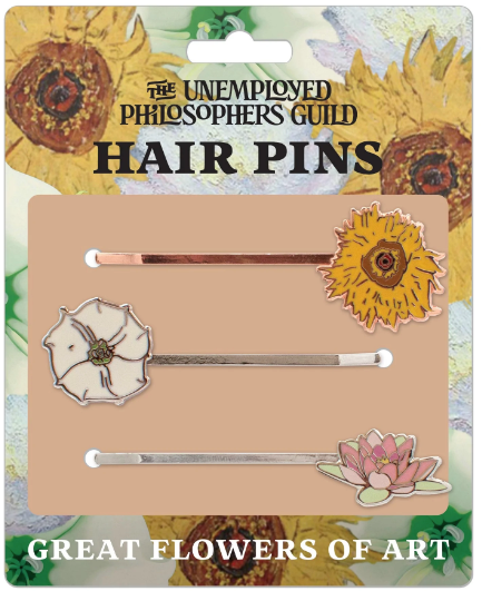 Flowers of Art Hairpins