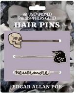 Edgar Allan Poe Hairpins