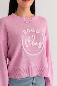 "Good Vibes" Pullover