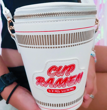 Load image into Gallery viewer, Yummy Cup of Ramen Noodle Handbag
