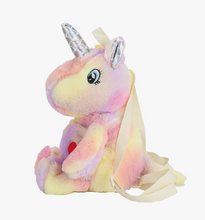Load image into Gallery viewer, Plushie Heart Unicorn Backpack - Pink
