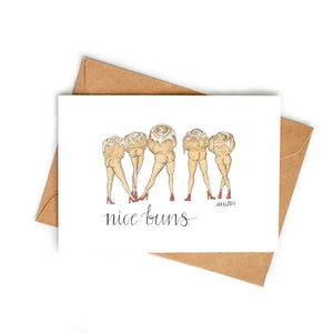 Nice Buns Card